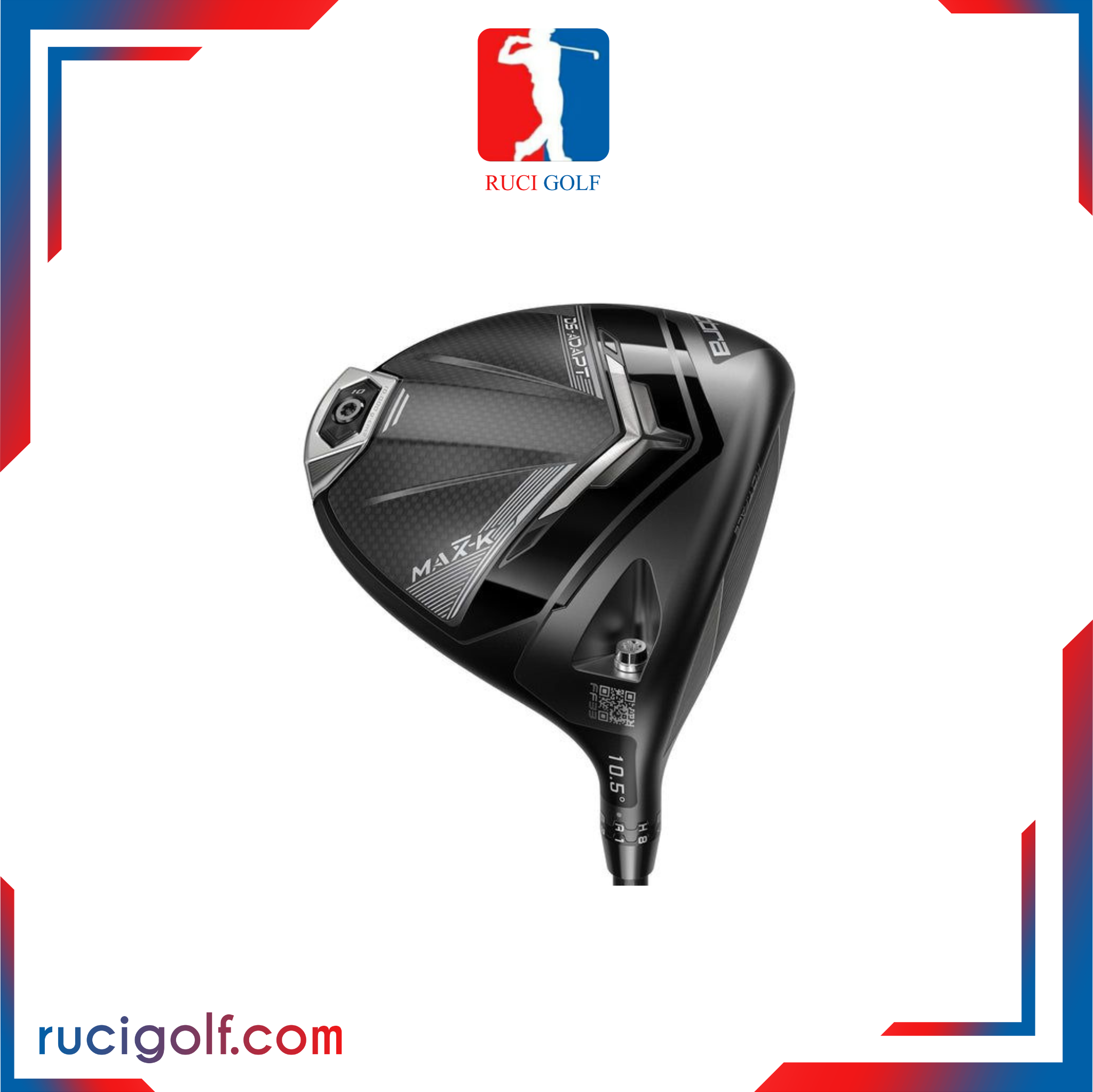 DRIVER COBRA DS-ADAPT MAX-K 10.5 BLACK